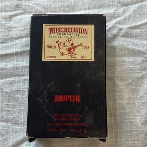 🎁🎁♥️♥️True Religion Drifter Black and Red Eau de Toilette